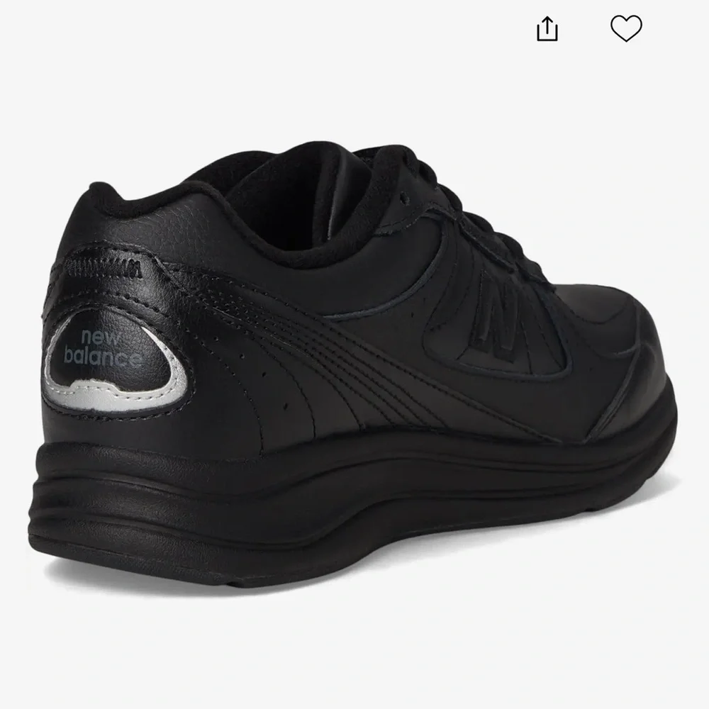 New Balance WW577 Black Walking Athletic Training Sneaker Comfort Shoe Sz 10